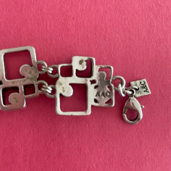 Swarovski Crystal and Silver Bracelet - Picture 3 of 7